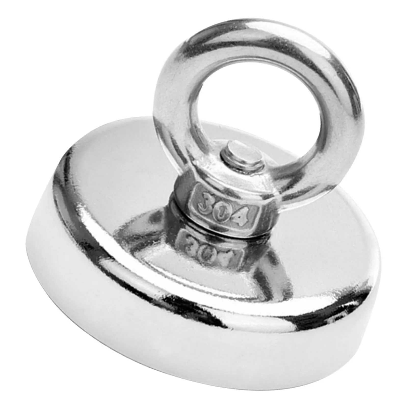 Powerful Fishing Magnetic Salvage Hook Large Magnet Searcher Easy Installation for Magnet Fishing & Items Searching