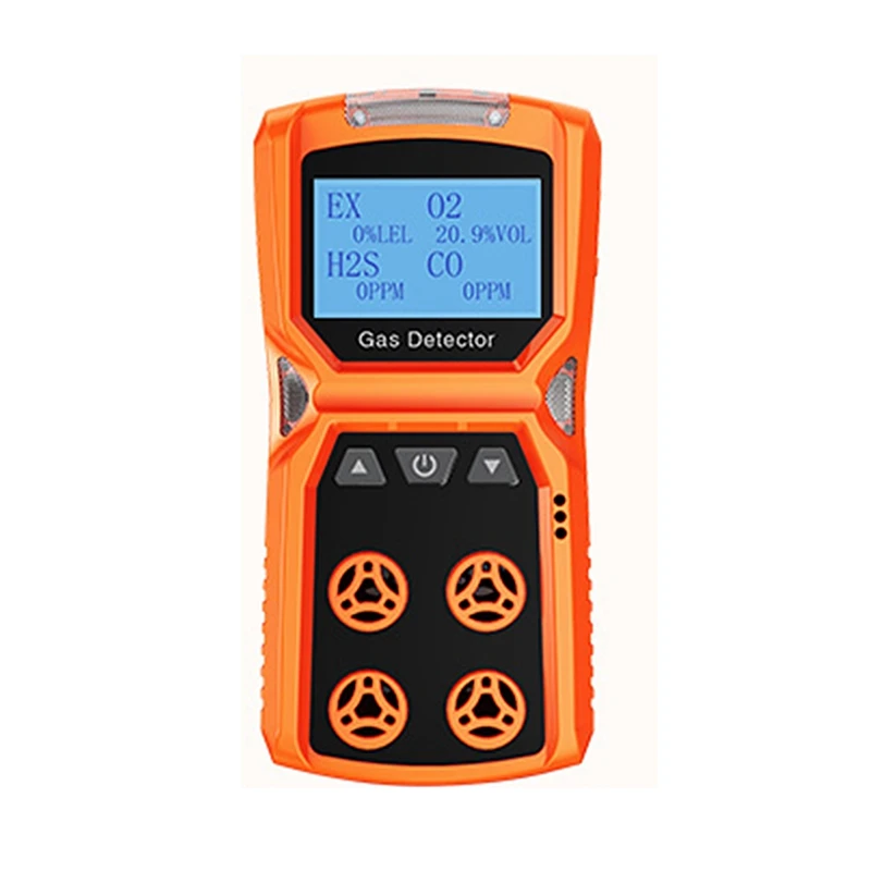 

Multi Gas Detector Gas Meter O2 H2S CO LEL 4 In 1 Oxygen Hydrogen Sulfide Carbon Monoxide Combustible Gas Leak Detector