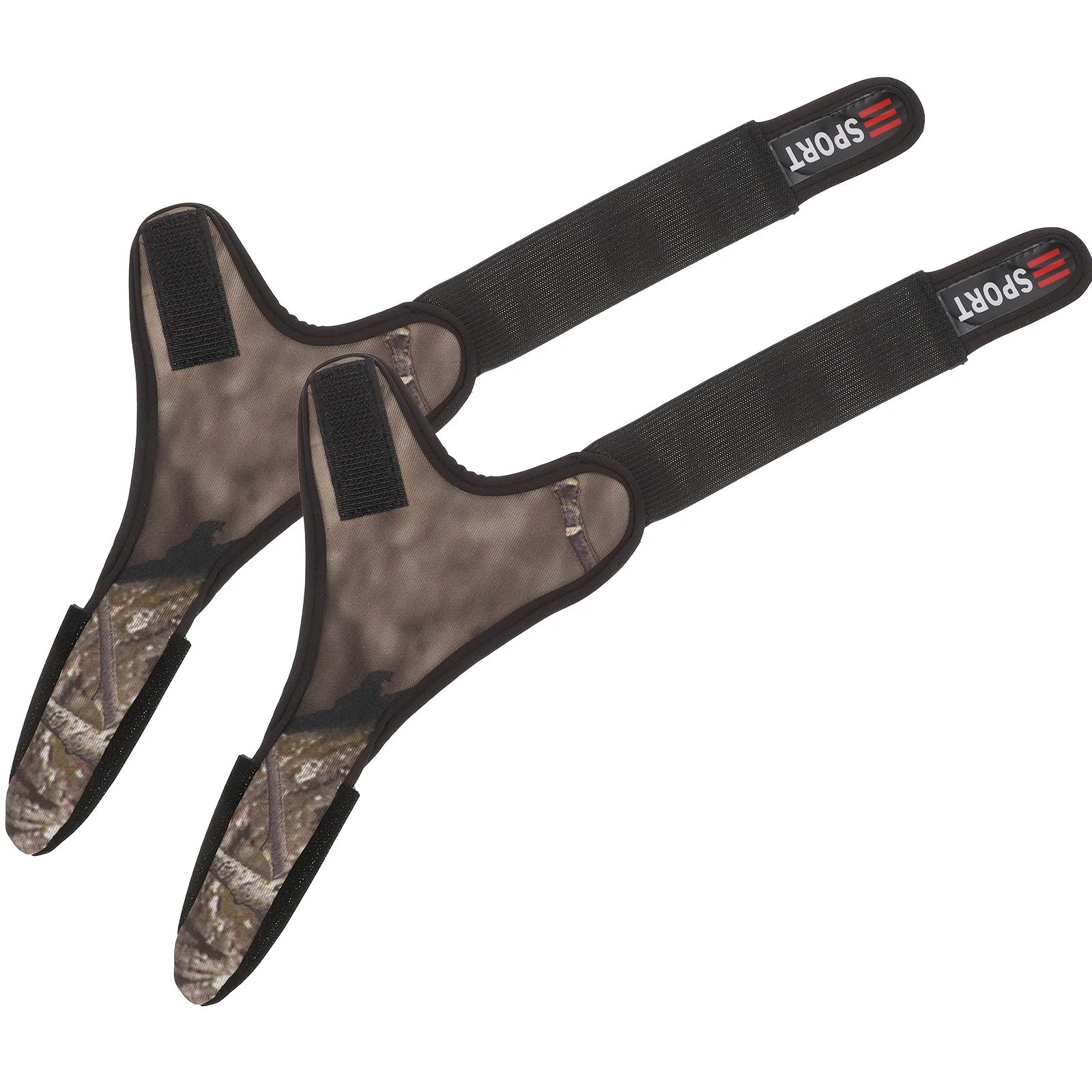 2pcs Single Finger Protector Fishing Gloves Anti Outdoor Breathable Elastic Protector Gloves for Lure Fishing Tools