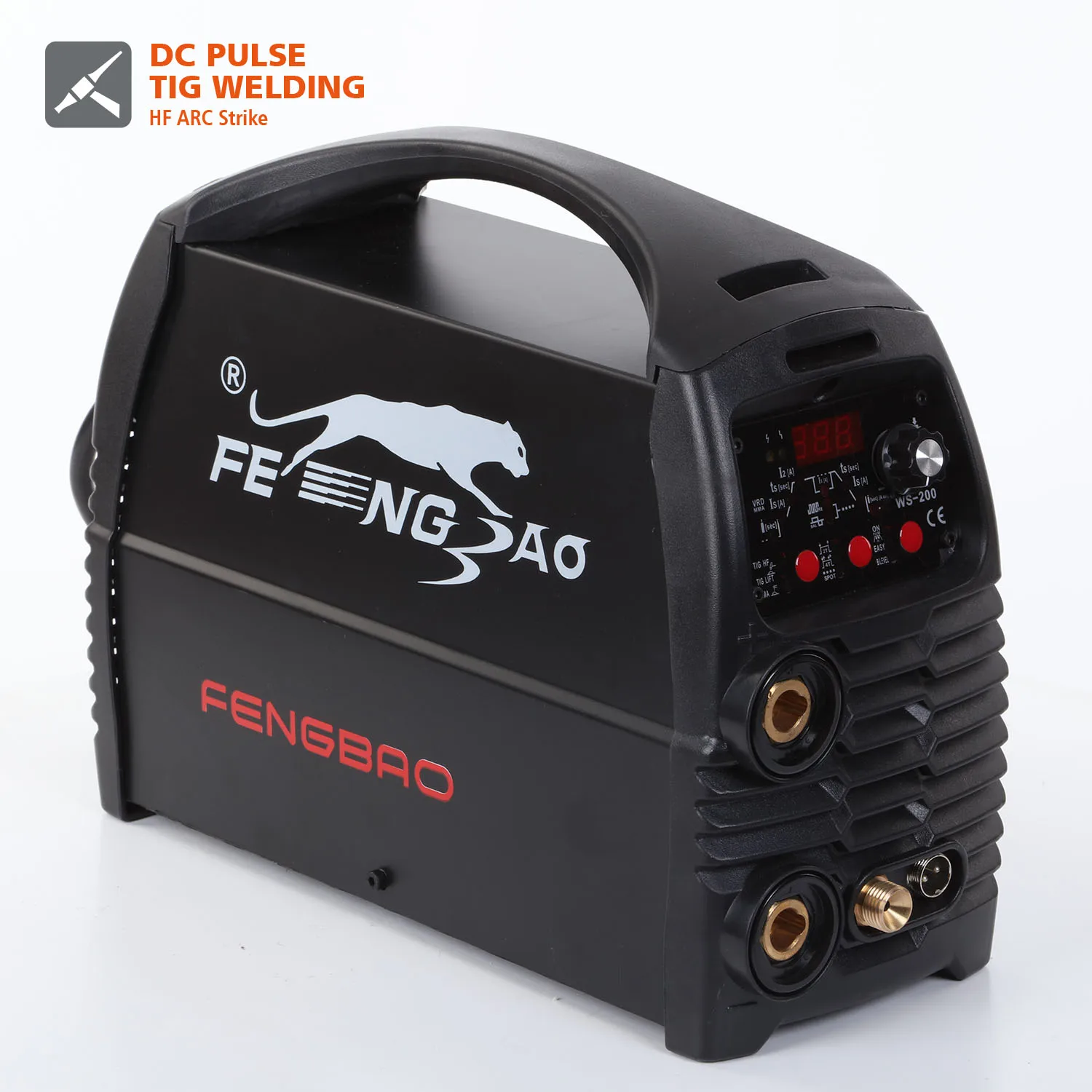 Smart IGBT INVERTER Machinery DC With Single Phase 220V 200A TIG-200 Welder