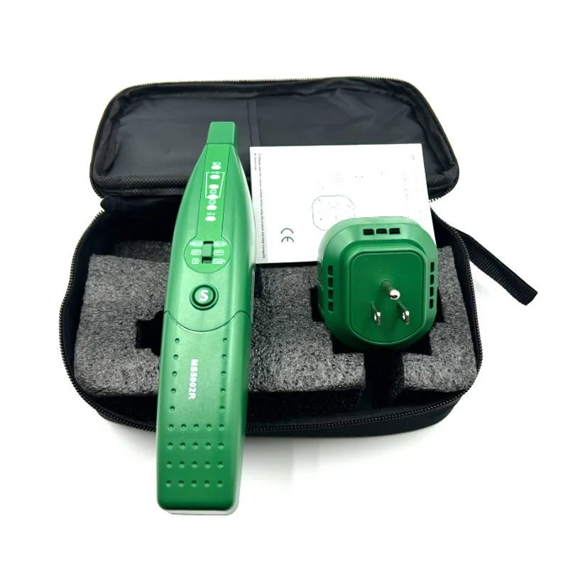 MS5902 Automatic Circuit Breaker Finder Fuse Socket Tester 220V European specification American 110V with Flashlight 5