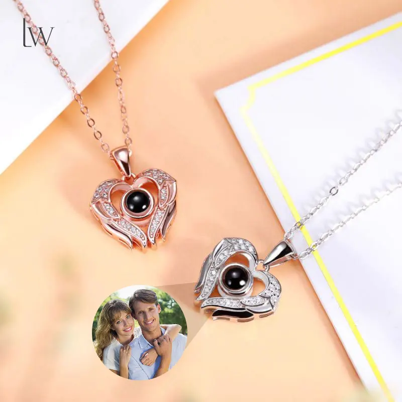 Personalized Photo Necklace - Custom Picture Pendant Jewelry