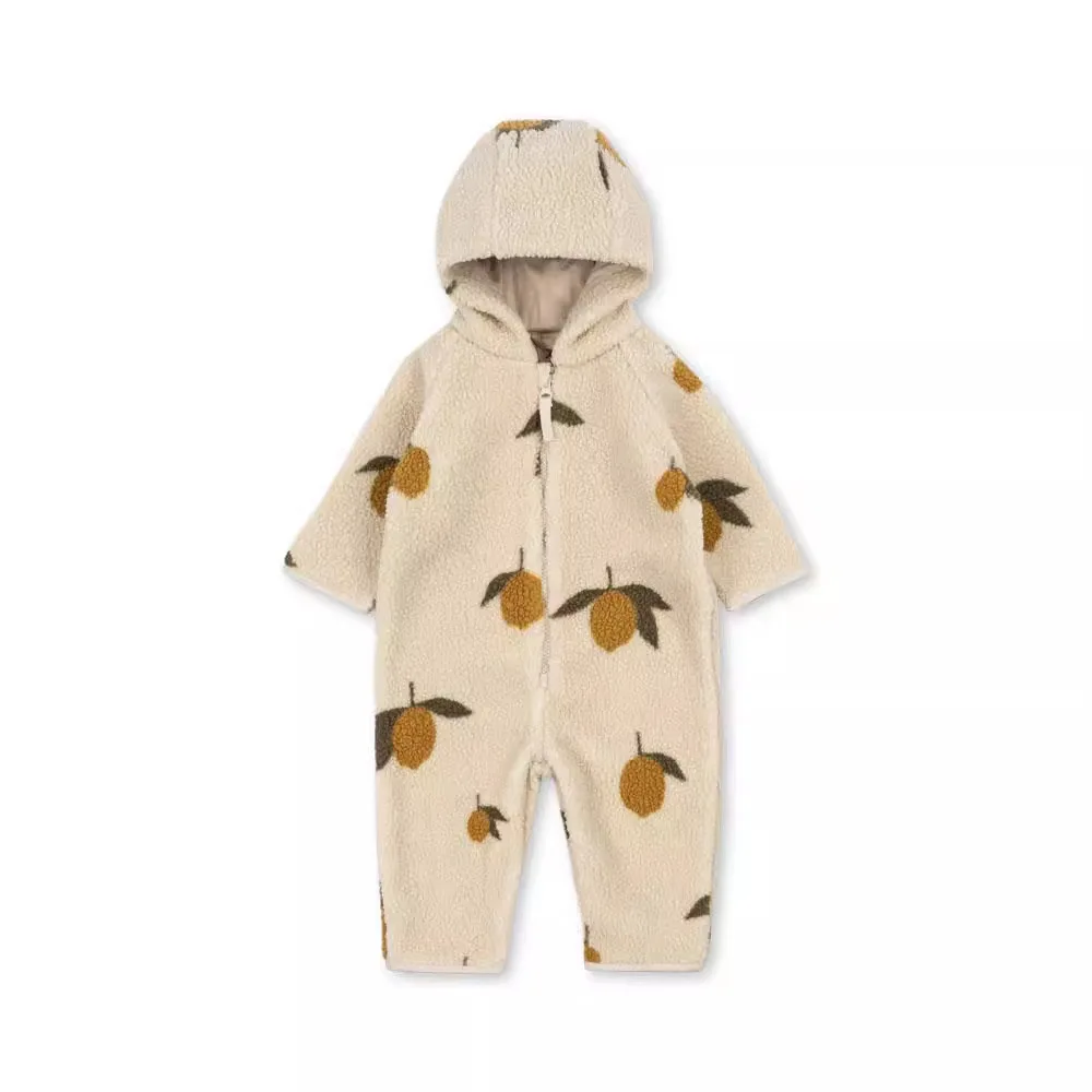 Herbst Winter Kinder Baby Mädchen Strampler Samt Cartoon Dick Warm Kleinkind Mädchen Bodys Plüsch Säugling Mädchen Overalls Jumpsuits – Detail 7