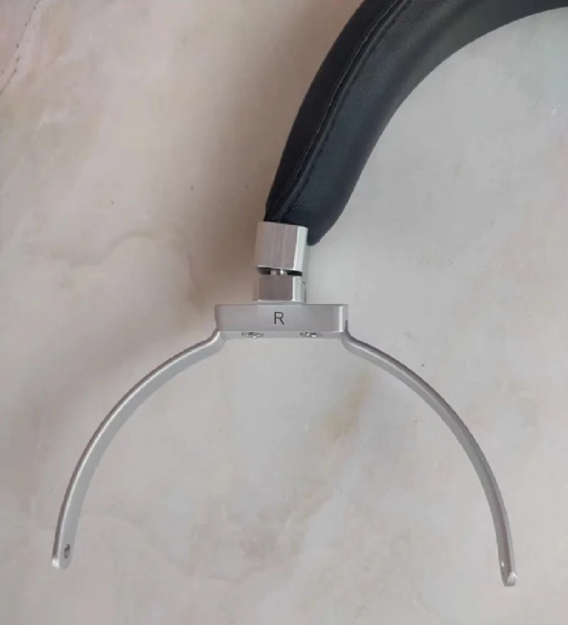 DIY 100MM Headband For Denon D9200 D7200 D5200 Large Headphones Metal Braket 180 Degree Rotatable Sheepskin Leather Top band
