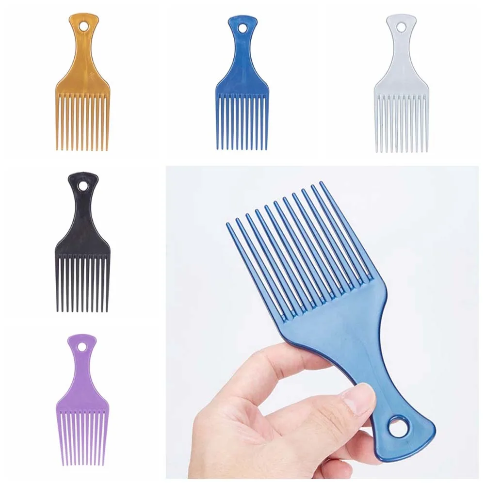 Fork Hairbrush Oil Head Fork Comb Head Massage Hair Styling Tool Wide Tooth Hair Comb Big Back Insert Comb Airplane Head