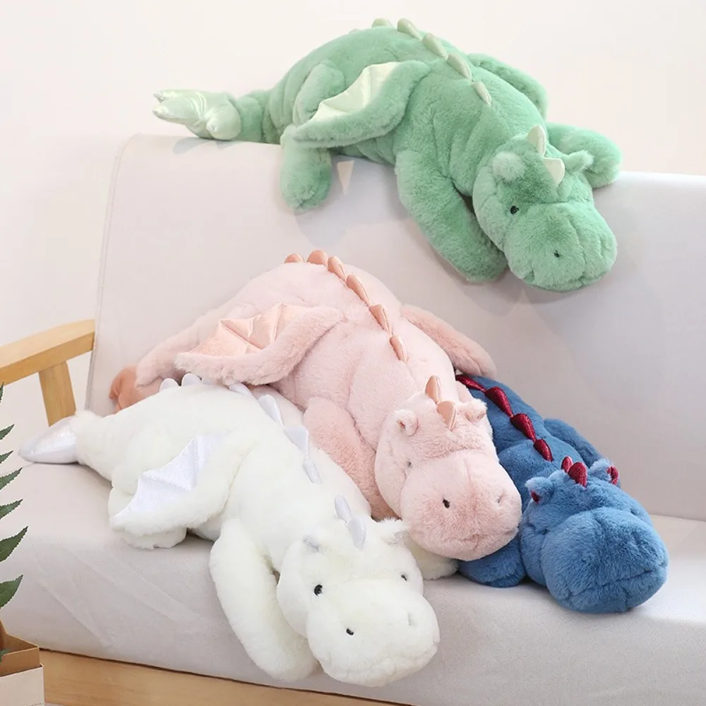 70/110cm Plush Pillow with Flying Wings Sleep Pillow Flying Dragon Doll Tyrannosaurus Animal Stuffed Kids plush toys