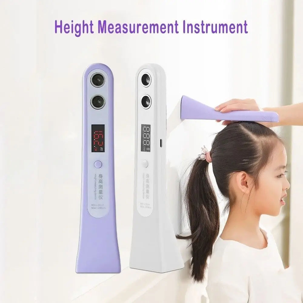 Digital Ultrasound Height Measuring Meter Smart Accurate Height Measurement Scale Safety Precision