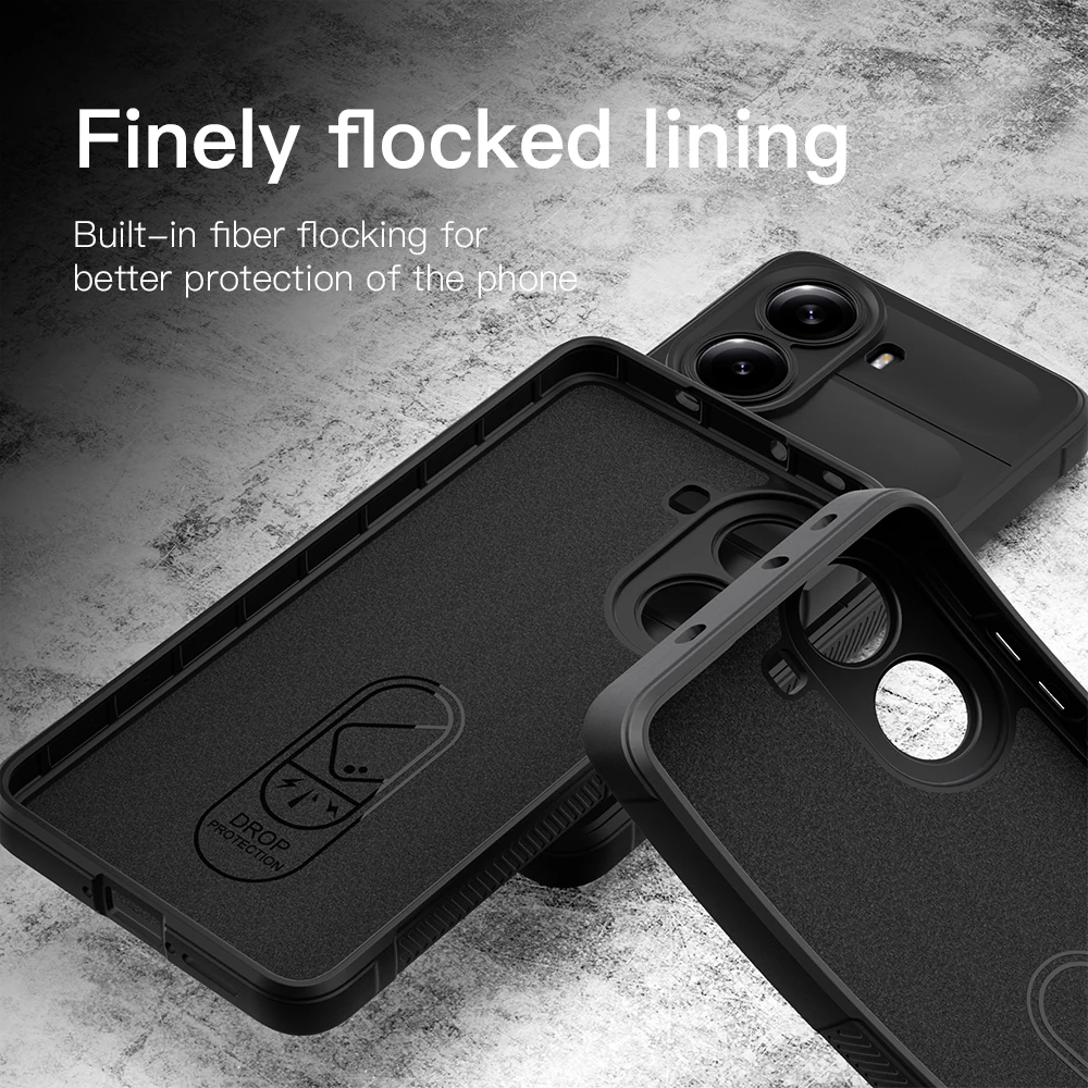Custodia In Pelle Con Portafoglio Per Xiaomi Poco X7 Pro - Verde, Con 3 Slot Carte E Kickstand - 4