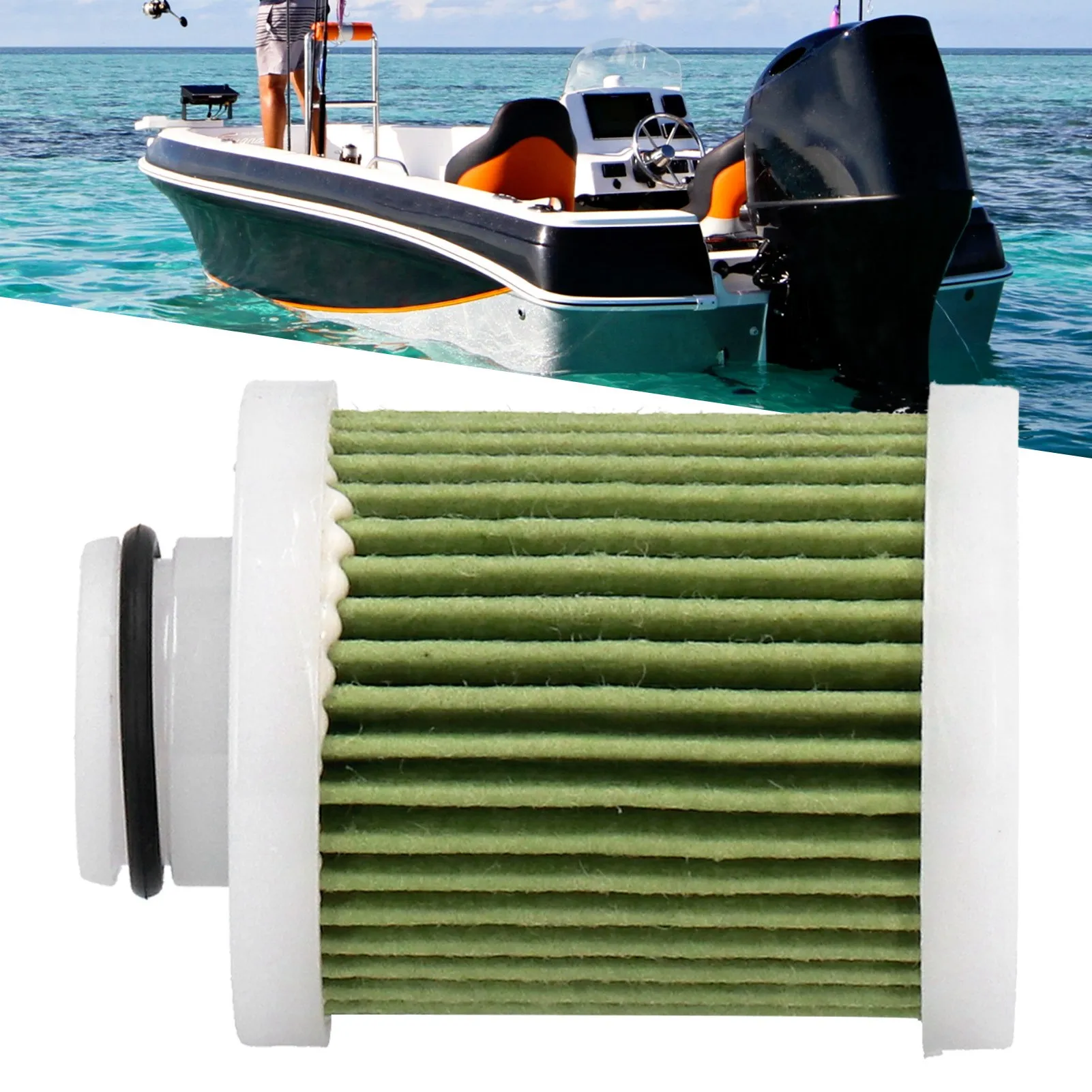 Fuel Filter Cartridge High Flow Rate 15412‑92J00 for Suzuki Yacht Outboard Motor Auto Part