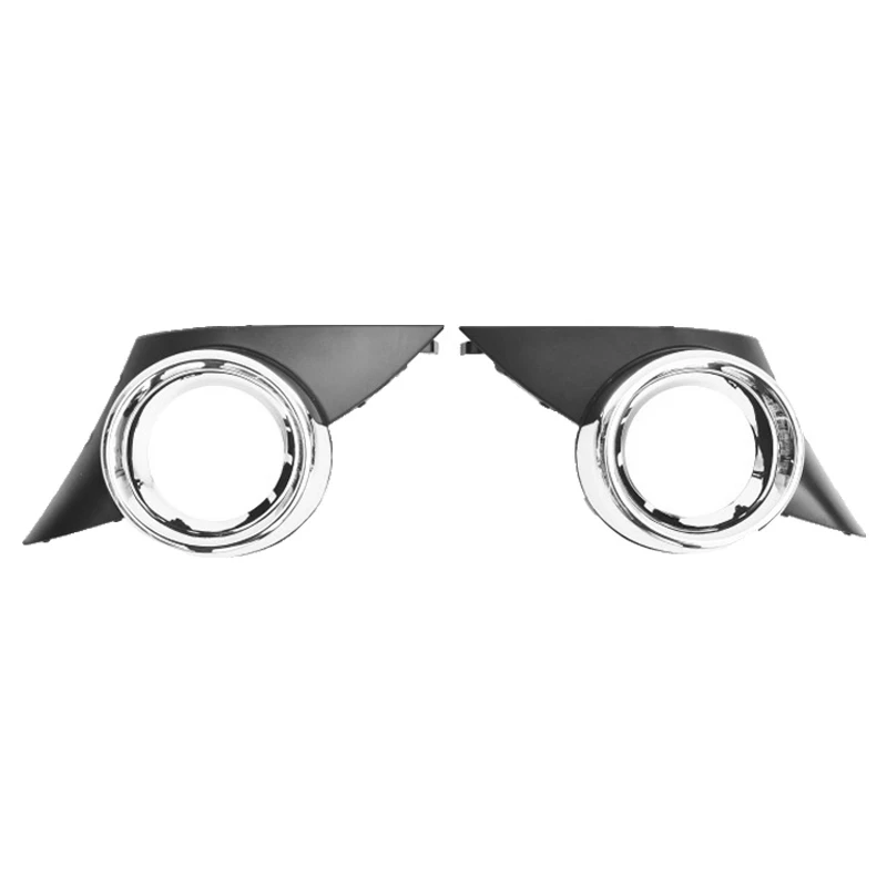 

Car Front Fog Lights Cover Fit For Peugeot 207 Sport 2006 2007 2008 2009 Hood Frame Foglights Lamp Covers Bezel Trim