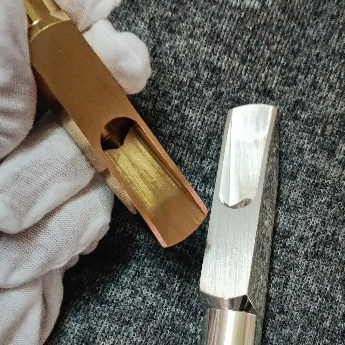 Beechler テナーサックス　ラバーマウスピース Beechler-金属製マウスピース,ソプラノ,テナー,サックス