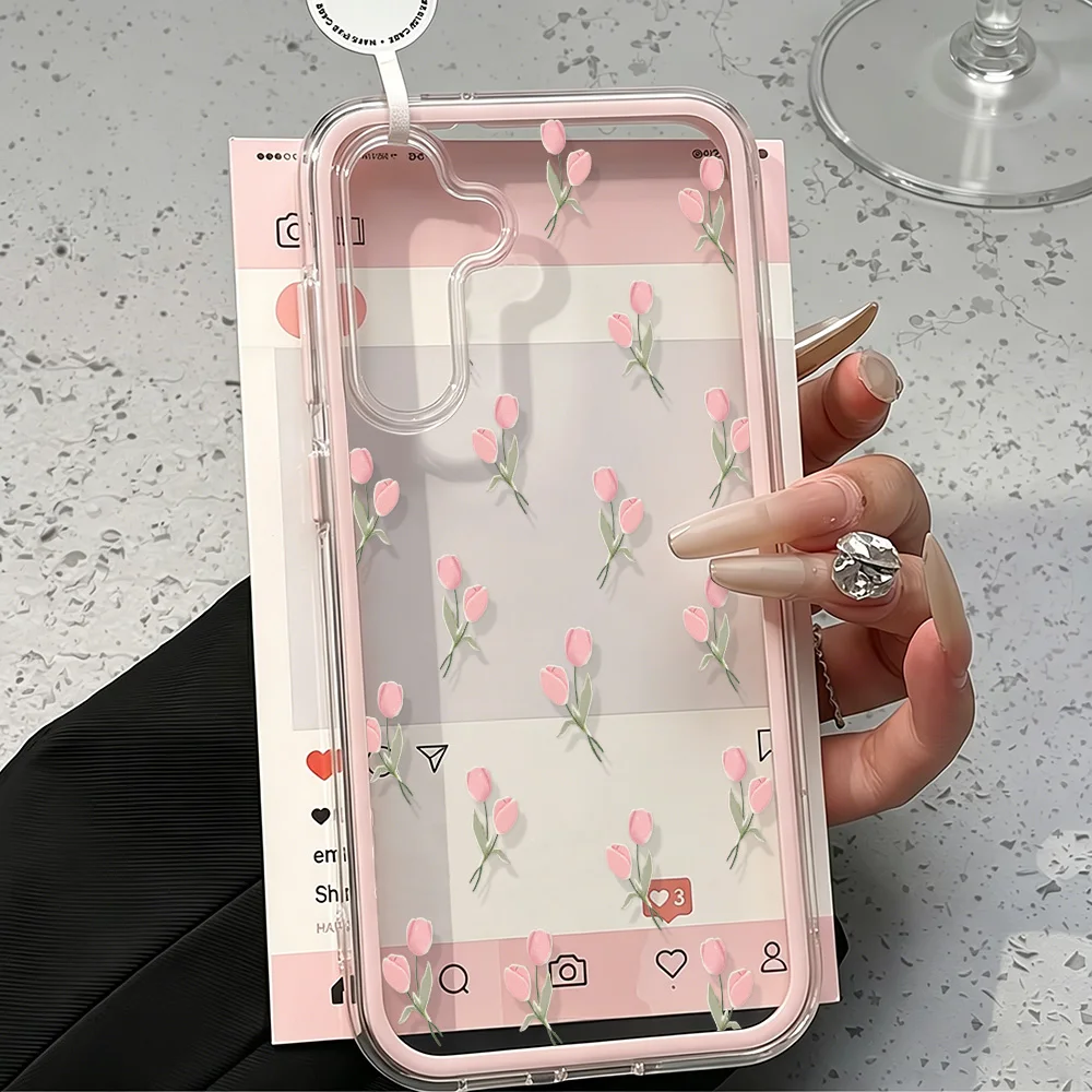 Plum Blossom 2-in-1 Premium Phone Case