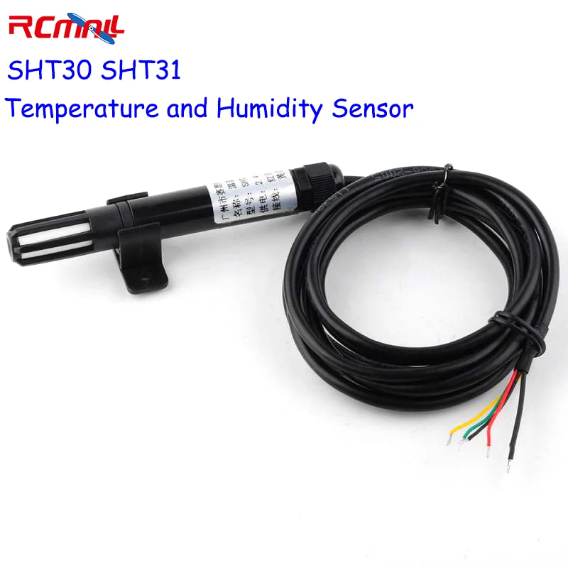 

SHT30 SHT31 SHT35 High-Precision Waterproof High-temperature-resistant Air Temperature Humidity Measurement I2C Digital Sensor