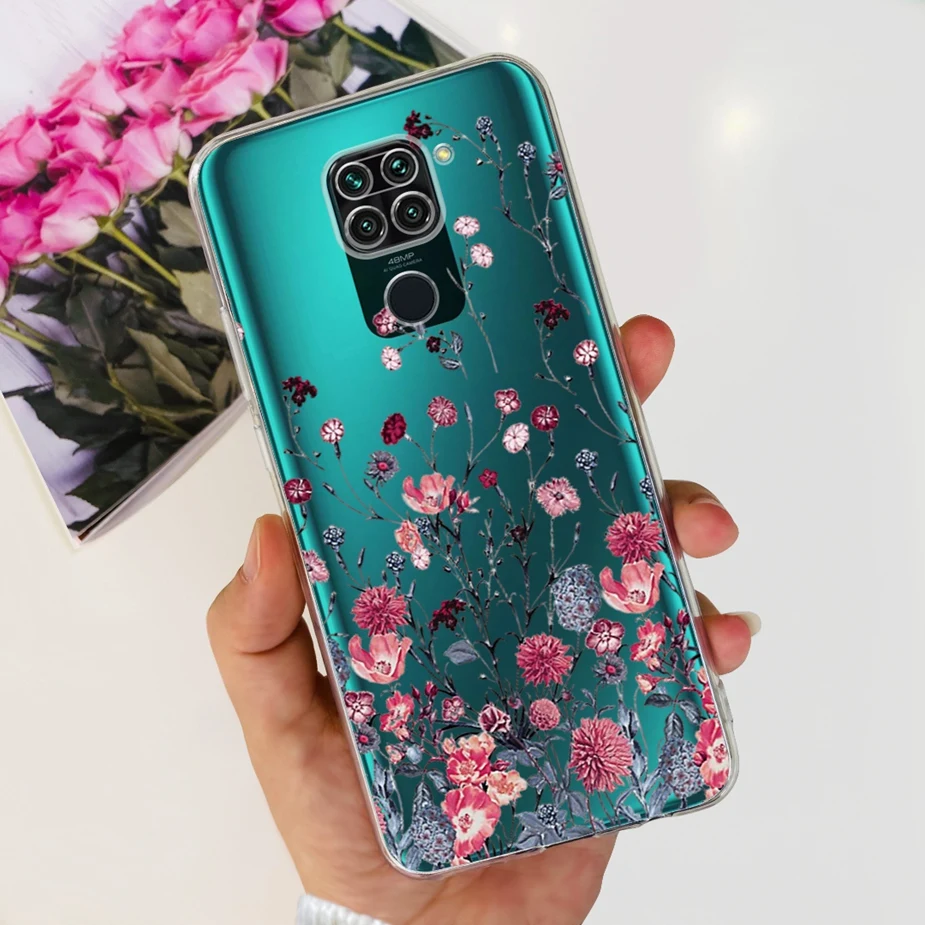 Cute Painted Clear Silicone Soft Phone Case Bumper Cover