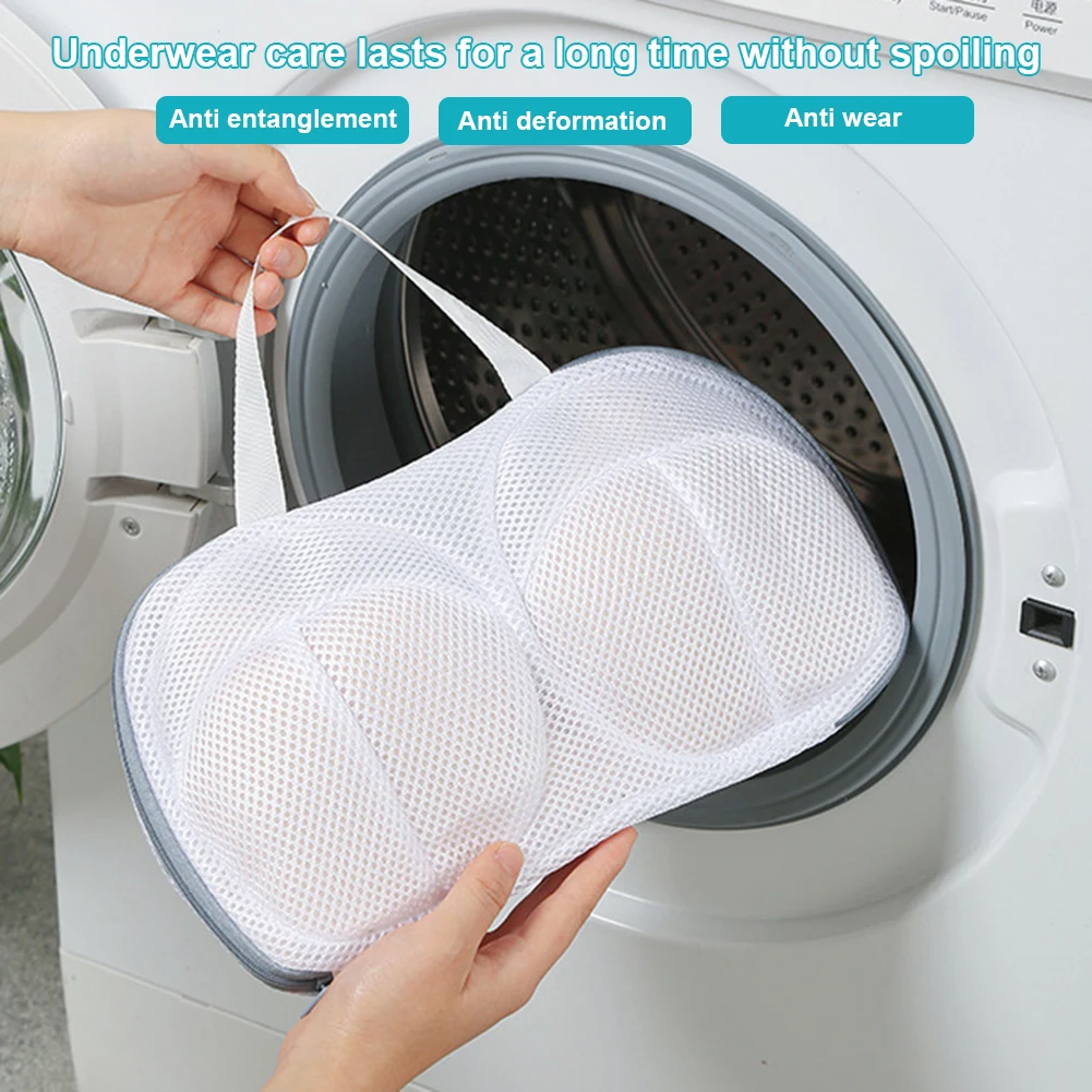 Bra Laundry Bag Underwear Mesh Washing Bag Bras Storage Organizers Anti-Deformation Underwear Laundry Bag Laundry Organization 4