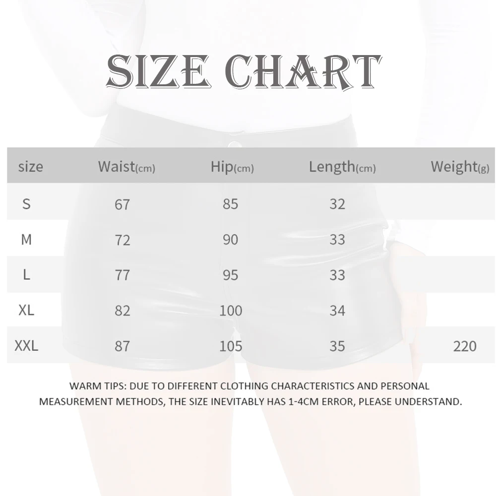 Women Sexy Black Pu Leather Bandage Shorts High Waist Sexy Shorts Women Fashion Trend Side Bondage PU Leather Skinny Short Pant