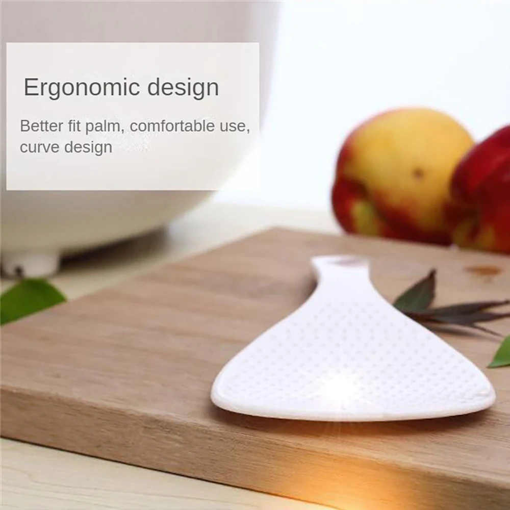 Plastic Rice Shovel Non Stick Easy To Clean Fashion Unique Household Products Rice Spatula Bpa Free Durable And Convenient plastic rice spoon