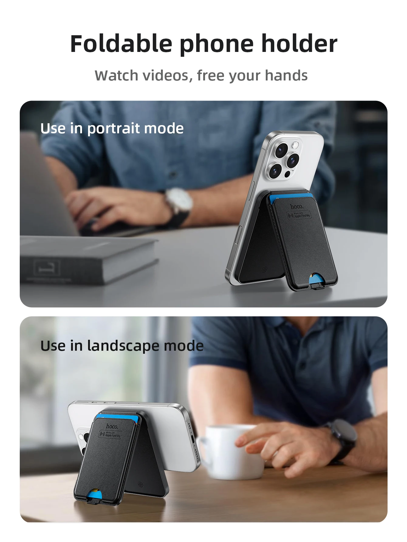 HOCO E91I Smart Magnetic Wallet Tracker (Apple Find My)