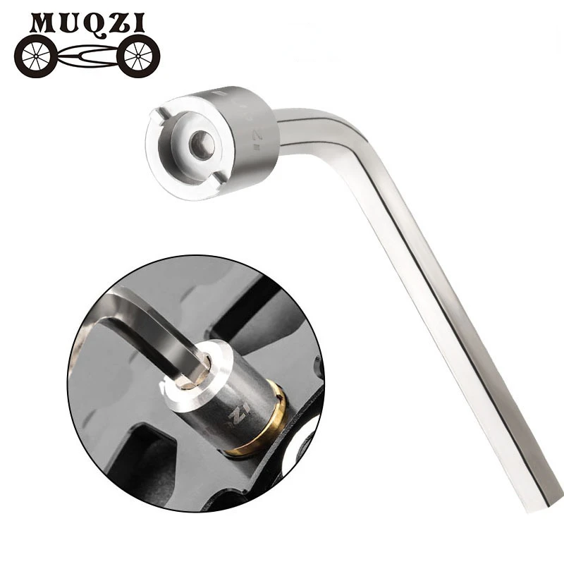 

MUQZI New Chainring Nut Wrench MTB Road Folding Bike Chainring Screw Bolts Removal Install Tools