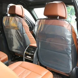 Waterproof Anti - Kick Car Seat Back Protector (Black)