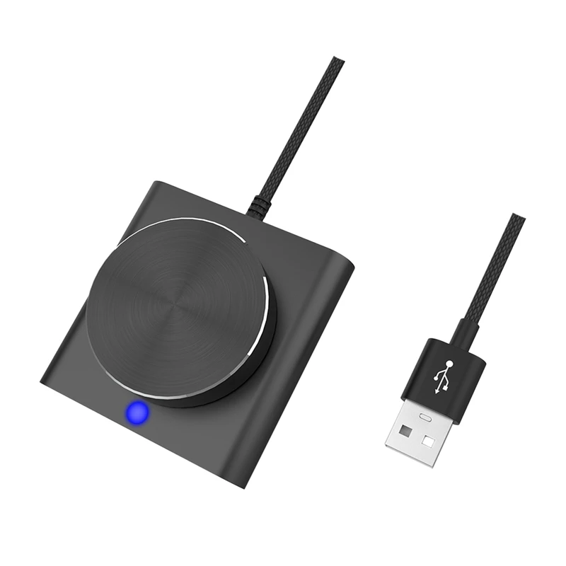 USB Volume Control Knob External Audio Adjuster With USB Cable For PC Speaker Knob Switch