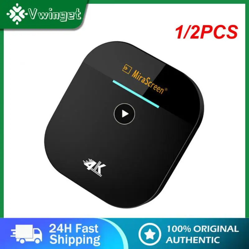 

1/2PCS Mirascreen Wireless HDMI-compatible Miracast Airplay Smart Android Tv Stick 5G Wifi Display Receiver Mirrioring for