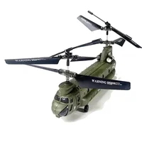 2024 2.4G Hz Syma Remote Control Helicopter S026h Military Transport Rc Armed Aircraft Chinook Model Children Toys Birthday Gift 2
