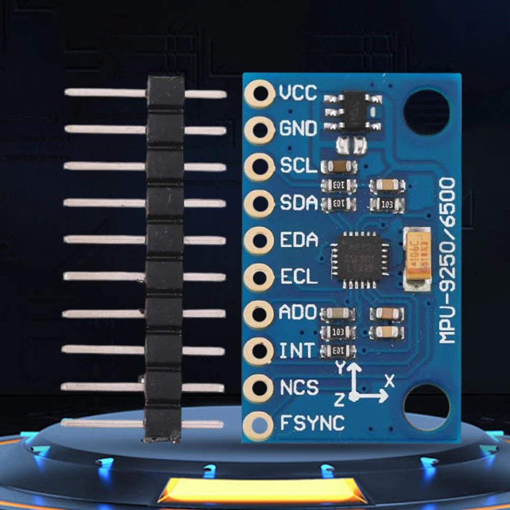 1PCS Pre-Soldered MPU9250 GY-9250 9-Axis 9 DOF 16 Bit Gyroscope Acceleration Magnetic Sensor 9-Axis Attitude +Gyro+Accelerator+Magnetometer Sensor 1PCS Pre-Soldered MPU9250 GY-9250 9-Axis 9 DOF 16 Bit Gyroscope Acceleration Magnetic Sensor 9-Axis Attitude +Gyro+Accelerator+Magnetometer Sensor