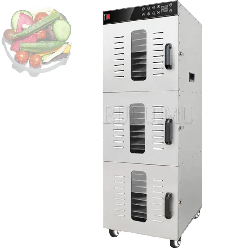 

30 Layers Dried Fruit Machine Air Drying Machine Vegetable Dryer Food Dehydrator For Household Dryer Stainless Steel Timing