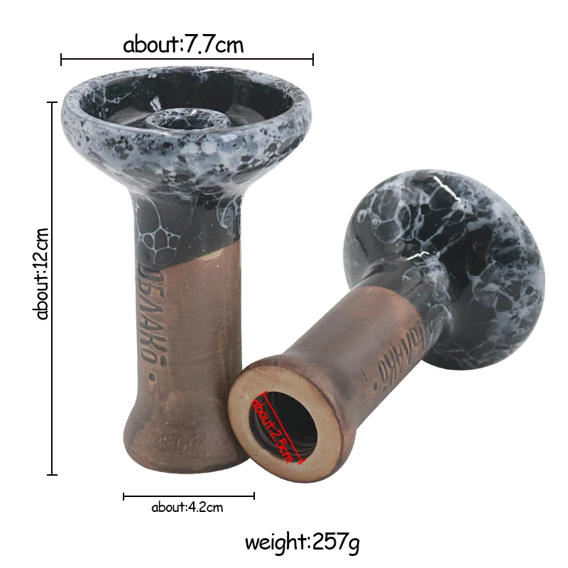 Hookah Accessories Hookah Replacement Accessories New Ceramic Shisha Bowl Good Quality Chicha Head For Hookah Water Pipe Charcoal Holder Cachimba Smoking Narguile Accessories