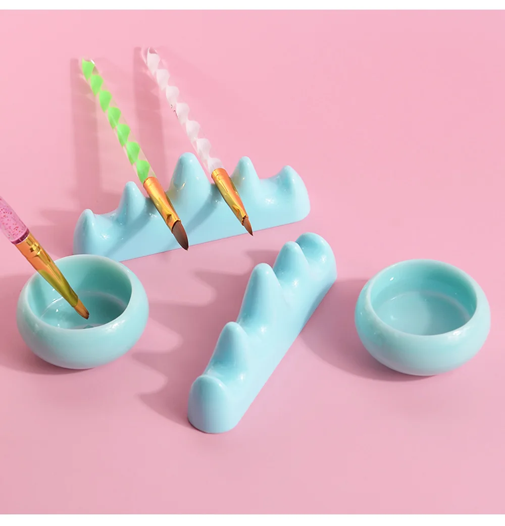 Acrylic Nail Brush Cleaner Cup