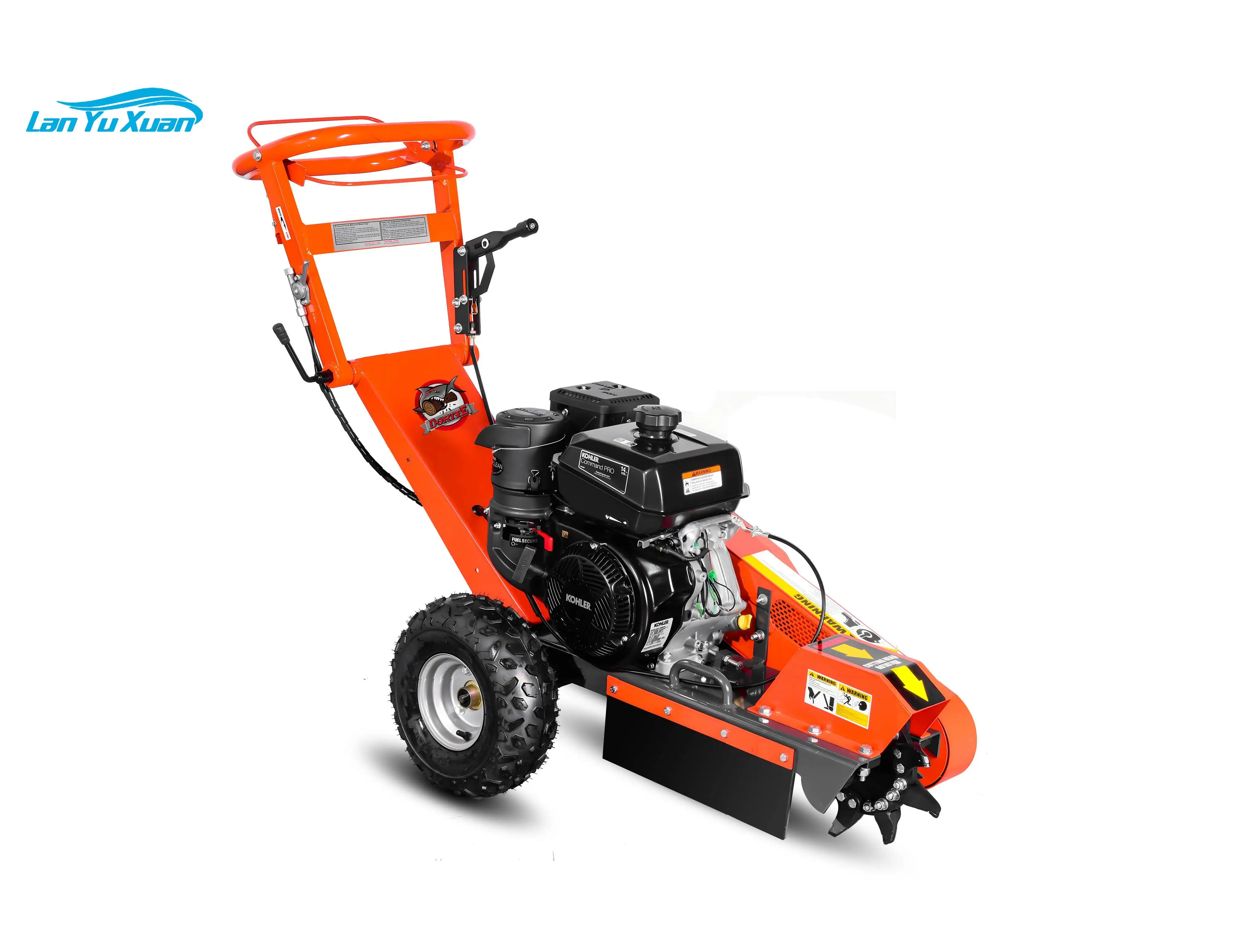 

Durable High Quality15HP Gasoline Powder Coating Process Tree Root Removal Machine Mini Skid Steer Wood Stump Grinder