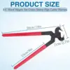 1 Pack Hoof Nipper 14" Horse Hoof Trimmers with Rubber Grip for Horses Heavy Duty Farrier Nippers Horse Equipment Equestrian 3