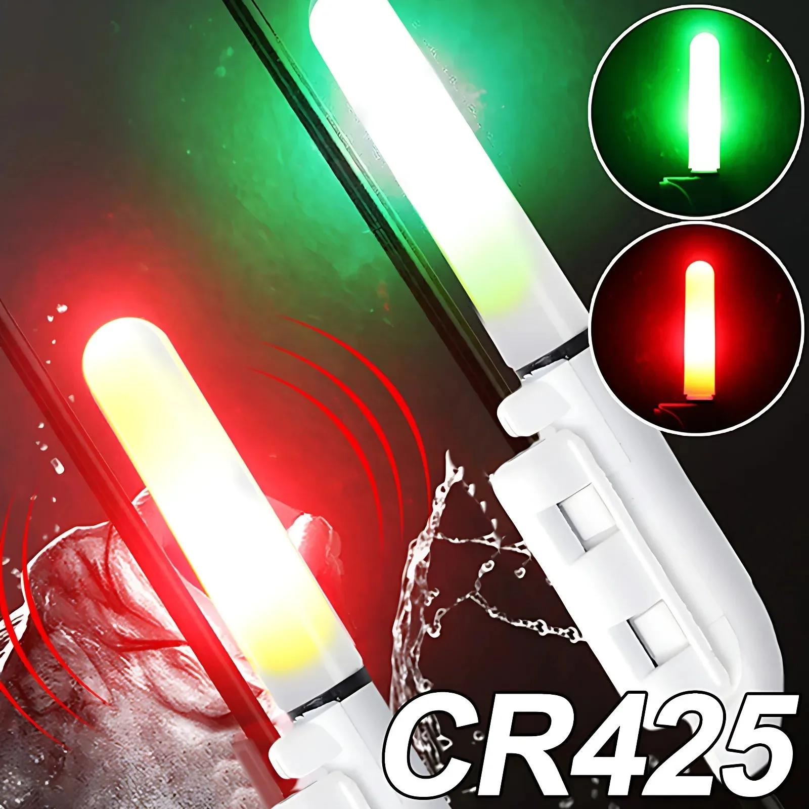 1 Set Fishing Light Stick Rod LED CR425 3.6V Lithium Battery Kit Charge USB Luminous Tackle Tool Pesca Lamp Fluorescent Night
