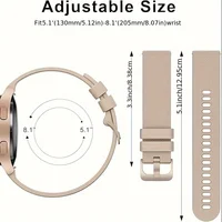 Bracelets de montre en Silicone pour Garmin Venu 4/3/2/2s, 18mm 20mm 22mm, bracelet pour Garmin Vivoactive 6/5/4/3/Forerunner 245 5