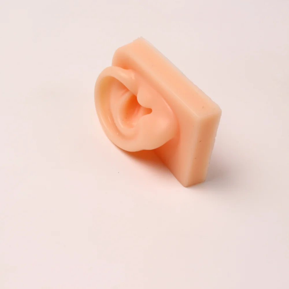 Modèle De Bouche De Nez En Silicone, Modèle De Bouche De Nez En Silicone 3pcs Modèle De Piercing En Silicone Souple Et Réutilisable De Simulation Professionnelle Modèle De Nez En Silicone Affichage