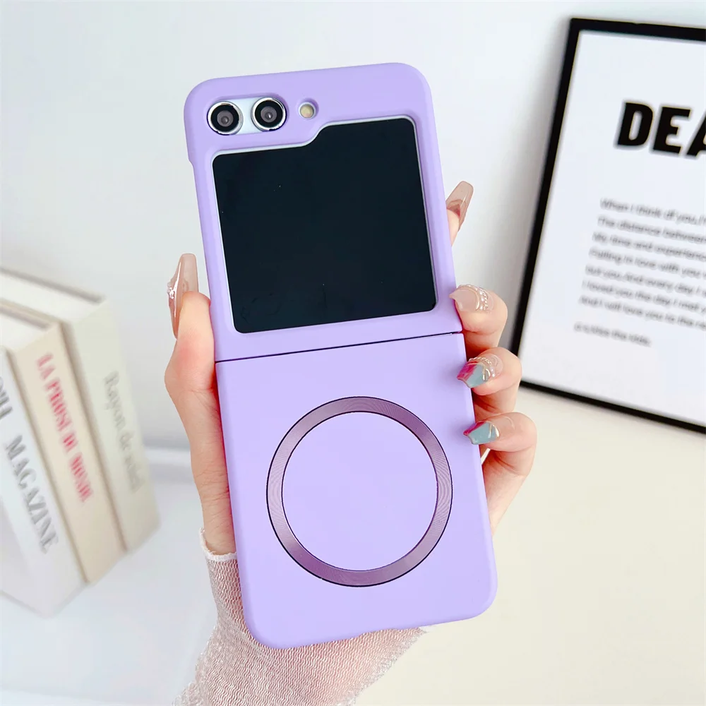Fluorescent Color Shockproof Matte Magnetic Phone Case