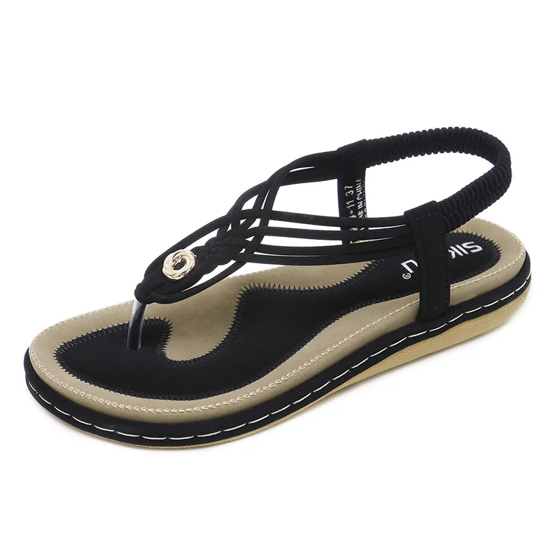 Women Shoes Comfort Sandals Summer Flip Flops Flat Sandals Gladiator Sandalias Mujer Size 36-42 E151