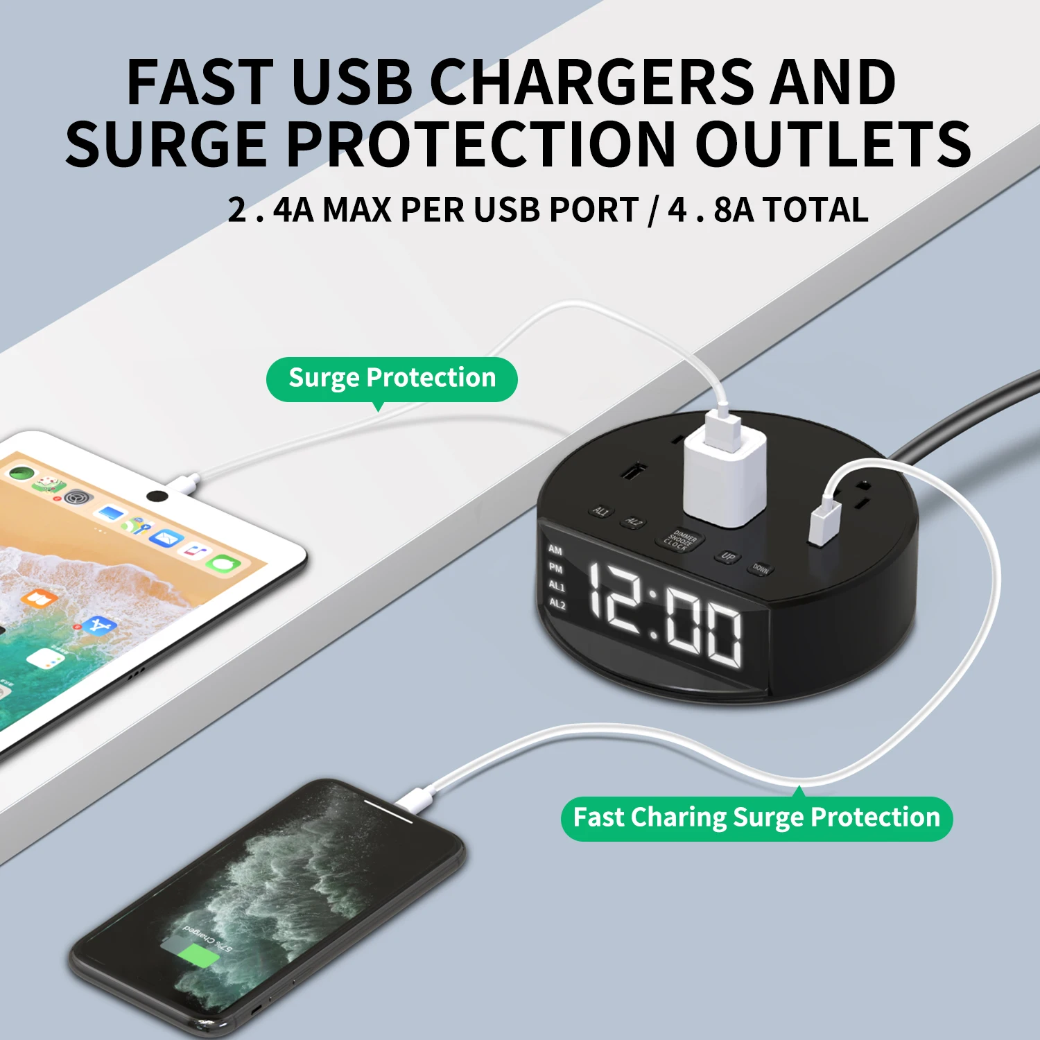 Рисунок 3 - 2 порта USB для защиты от перенапряжения