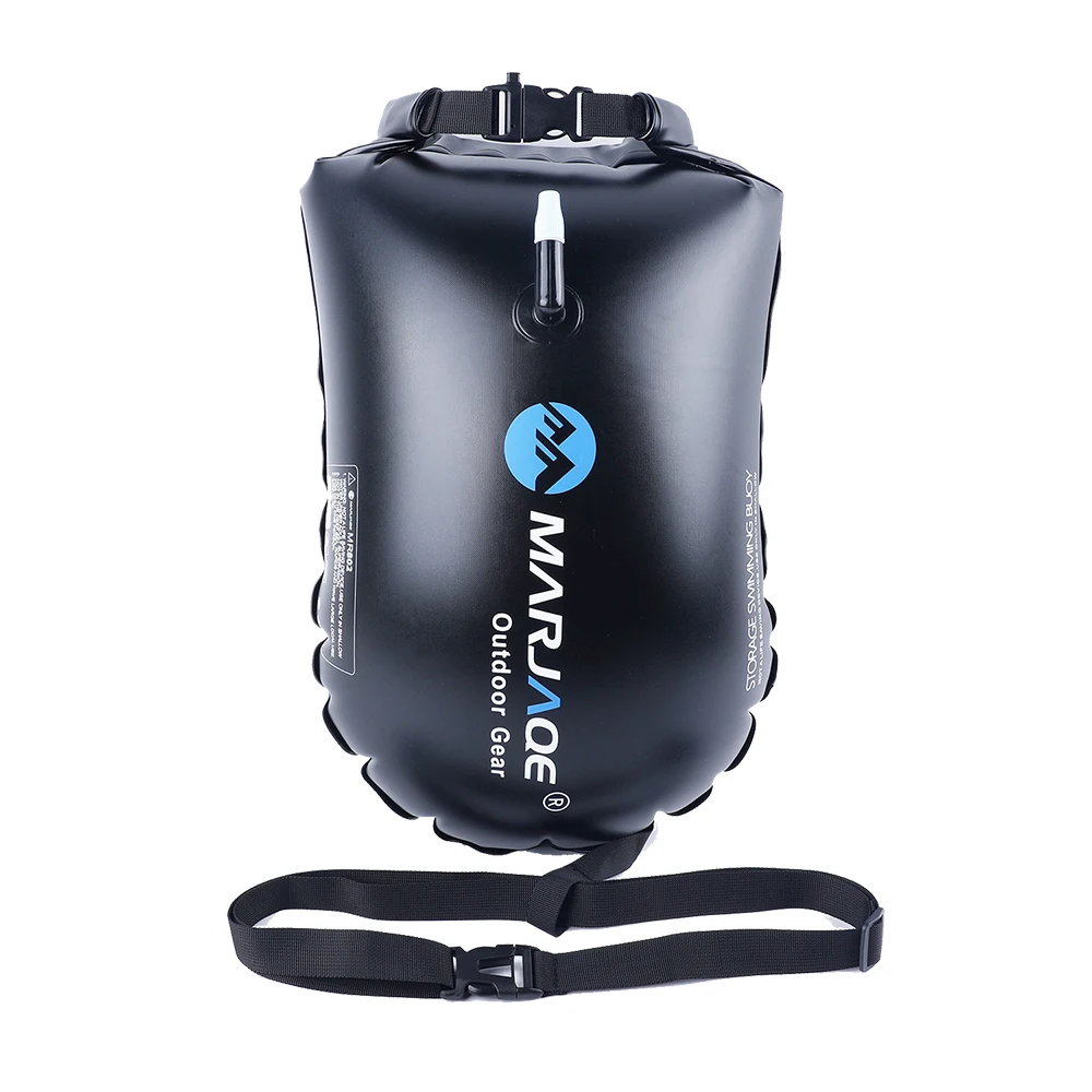 Inflatable Open PVC Single Airbag, Water Sports Safety Bag, Swimming Float, Rafting Storage, Waterproof Buoy, 20L, Hot Sale