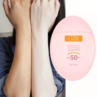 GZE MINERAL SUNSCREEN LOTION: SPF50 Broad Spectrum UVA UVB, Face Neck Protection, Sunburn Cream Zinc Oxide Sensitive Skin PA+++ 1