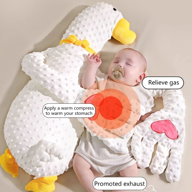Fast deliverBaby Exhaust Pillow Soothing Anxiety Pattable Soothing Hand Lying Down Sleep On Her Own Prevent Abdominal Flatulence 4