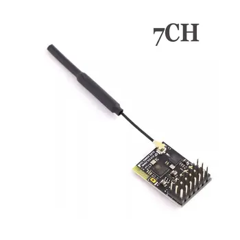 ELRS 2.4Ghz PWM 7CH CRSF Supporto ricevitore ELRS 3.2 Protocollo PWM/CRSF Antenna per tubo in rame per RC FPV Drone aereo