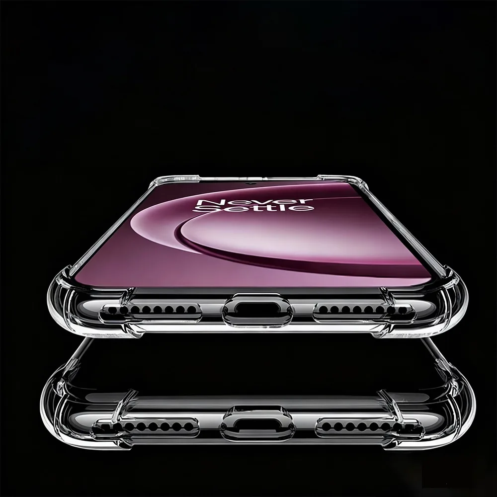 Transparent Shockproof TPU Protective Case with Reinforced Corners
