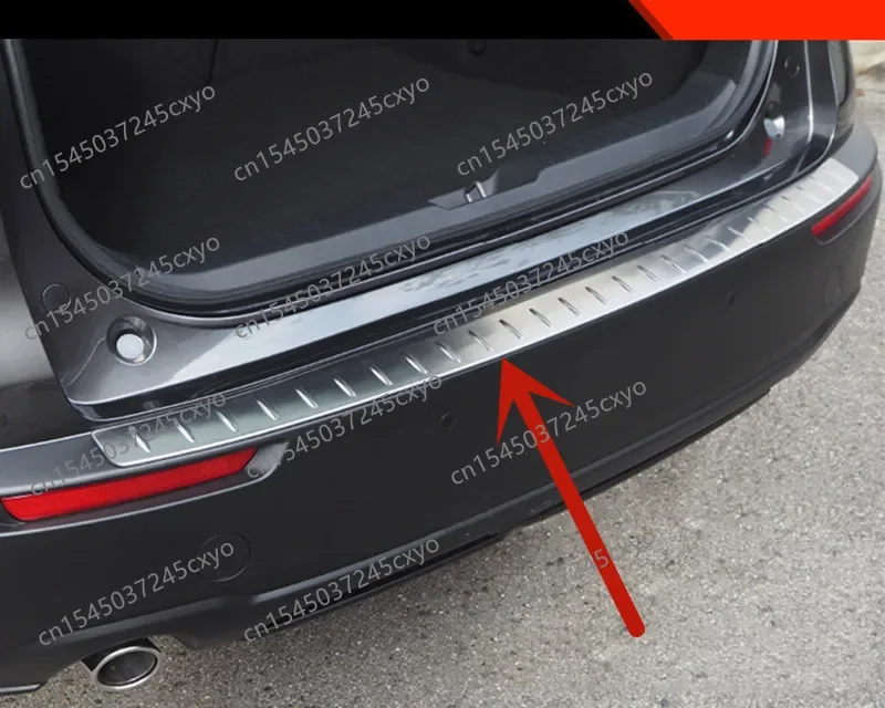 

stainless steel Rear Bumper Protector Sill Trunk Tread Plate cover Trim For Mazda CX30 CX-30 2020 2021 Car styling