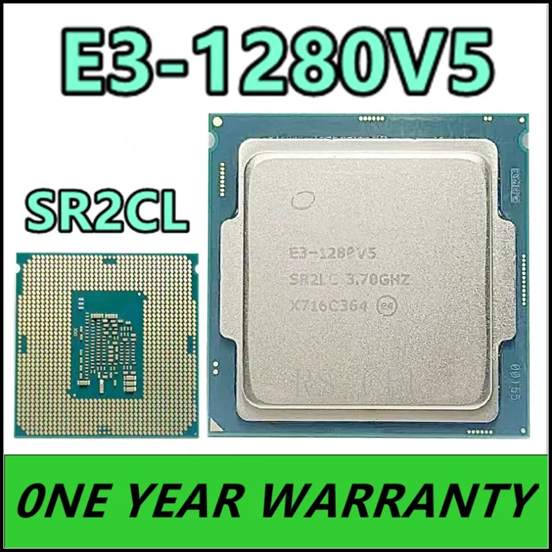 

E3-1280 v5 E3-1280V5 E3 1280v5 E3 1280 v5 SR2CL 3.7 GHz Quad-Core Eight-Thread CPU Processor 80W LGA 1151