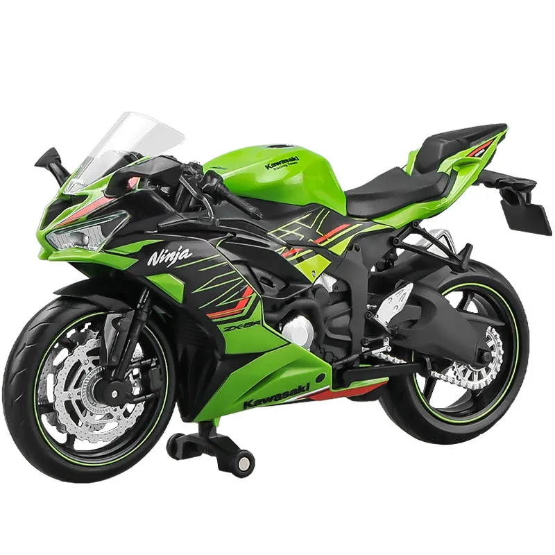 1/12 Kawasaki Ninja ZX-6R Motorcycle Toy 1:12 RMZ City Diecast Model Super Sport Miniature Collection Gift For Boy Children Kid 6