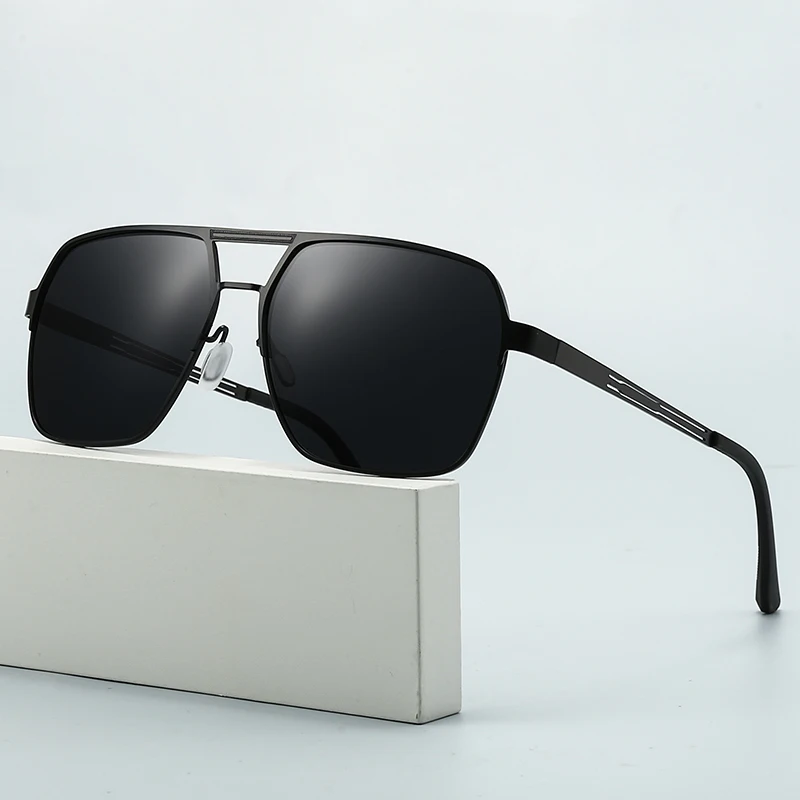 New Metal Fashion Men's Ultraviolet Sunglasses Driving Polarizing Color-changing Glasses 5151