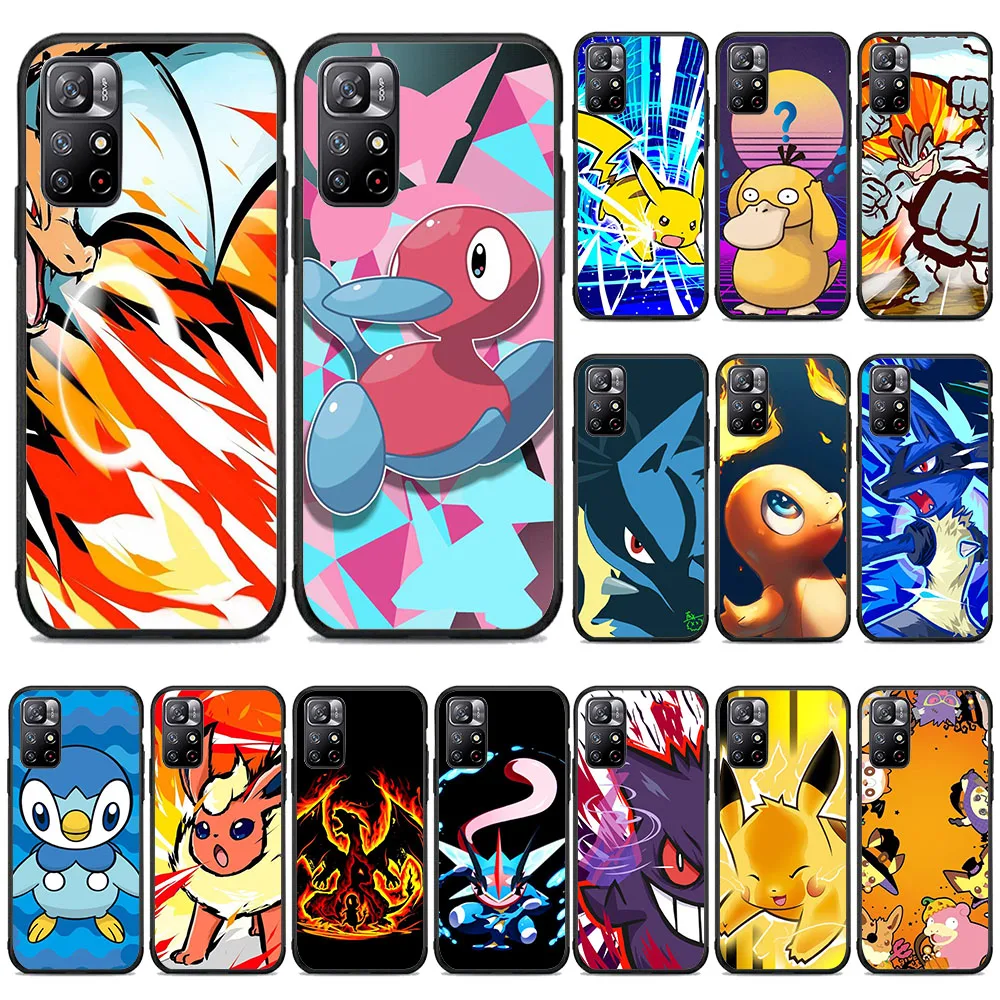 Bw-9 Cool Pokepuff Custodia Morbida In Silicone Per Redmi Note 7 7A 8 8A 9 Power S2 9A 9T 9C 10A Pro Max