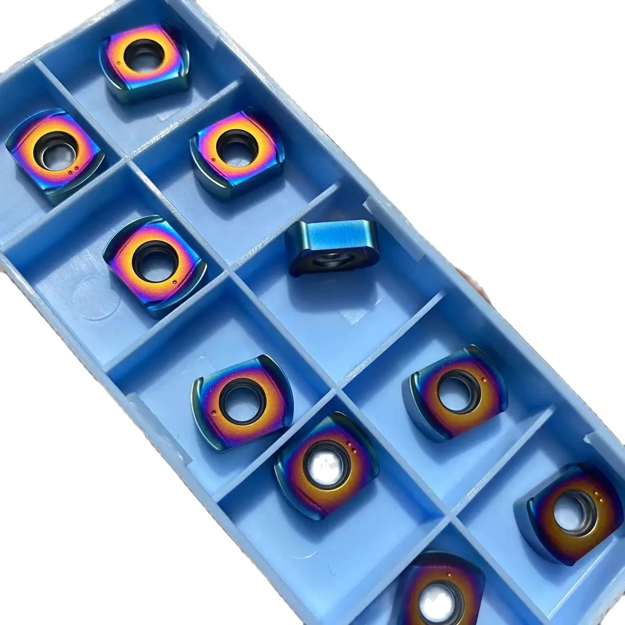 

10 шт. для торцевого фрезерования 4NKT060308R-M ZM1135 фрезерование с быстрым входом высокая твердость фрезерование 4NKT06